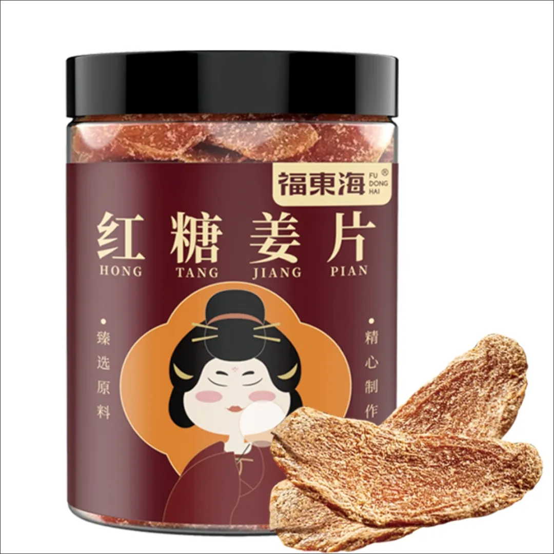 福东海红糖姜片配料？